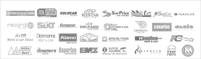 nuestros proveedores de alquiler de coches